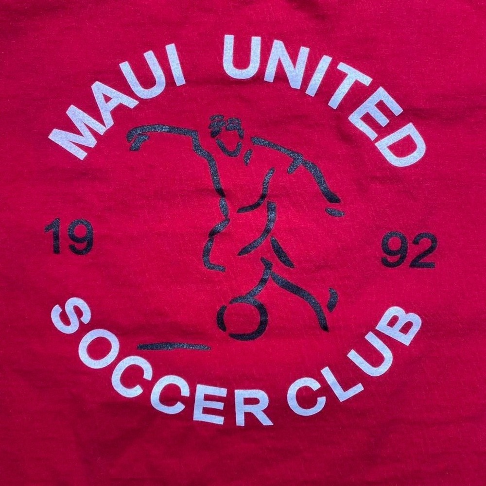 Maui United soccer club shirt